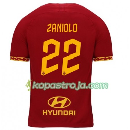 Billiga Fotbollströjor AS Roma Zaniolo 22 Hemma tröja 2019/20 Kortärmad